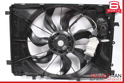 12-20 Mercedes R172 SLK250 CLA250 Engine Radiator Cooling Fan Motor Shroud Assy