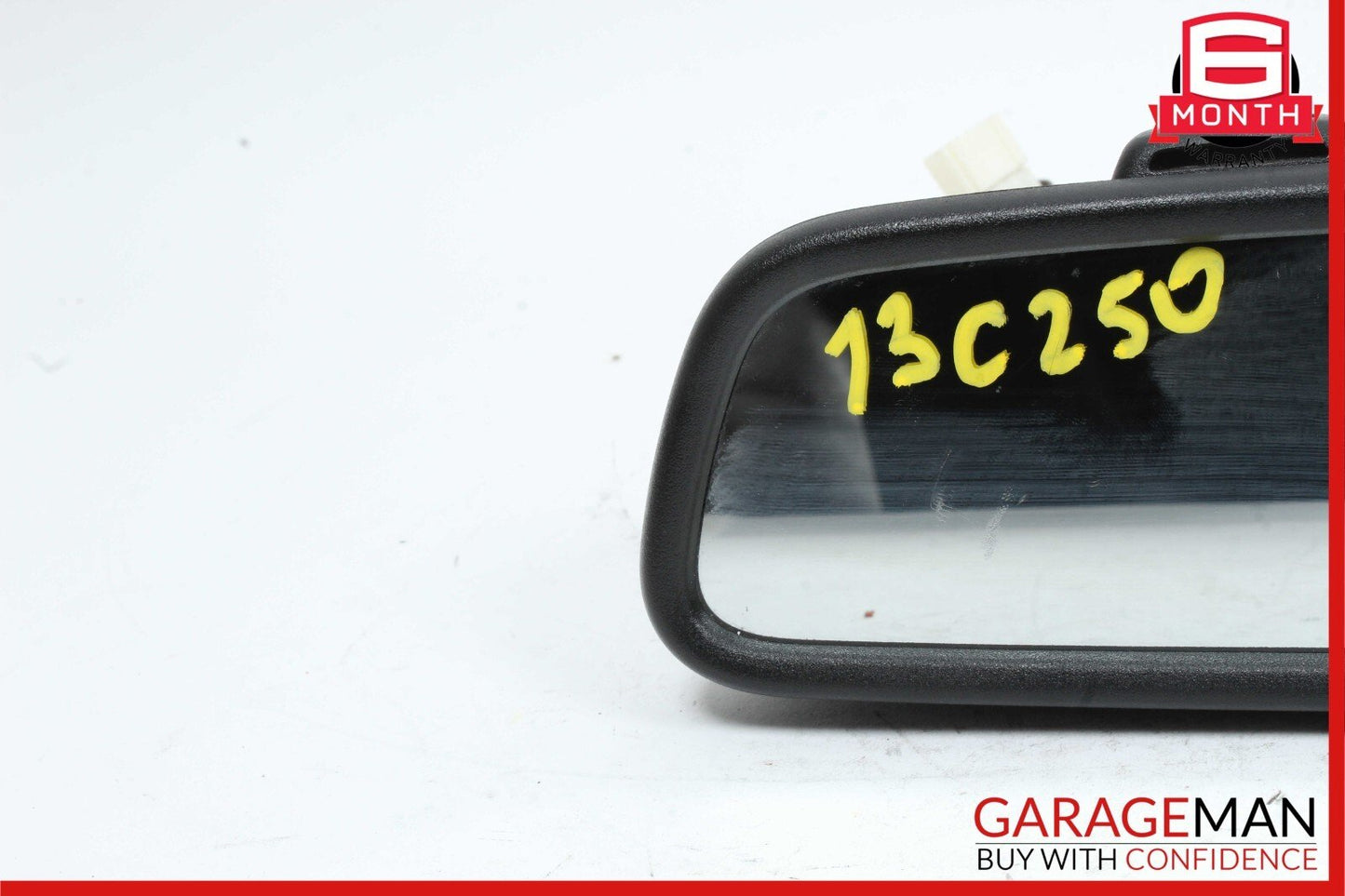 10-16 Mercedes C250 E350 E250 C300 Interior Rear View Mirror Assembly Black OEM