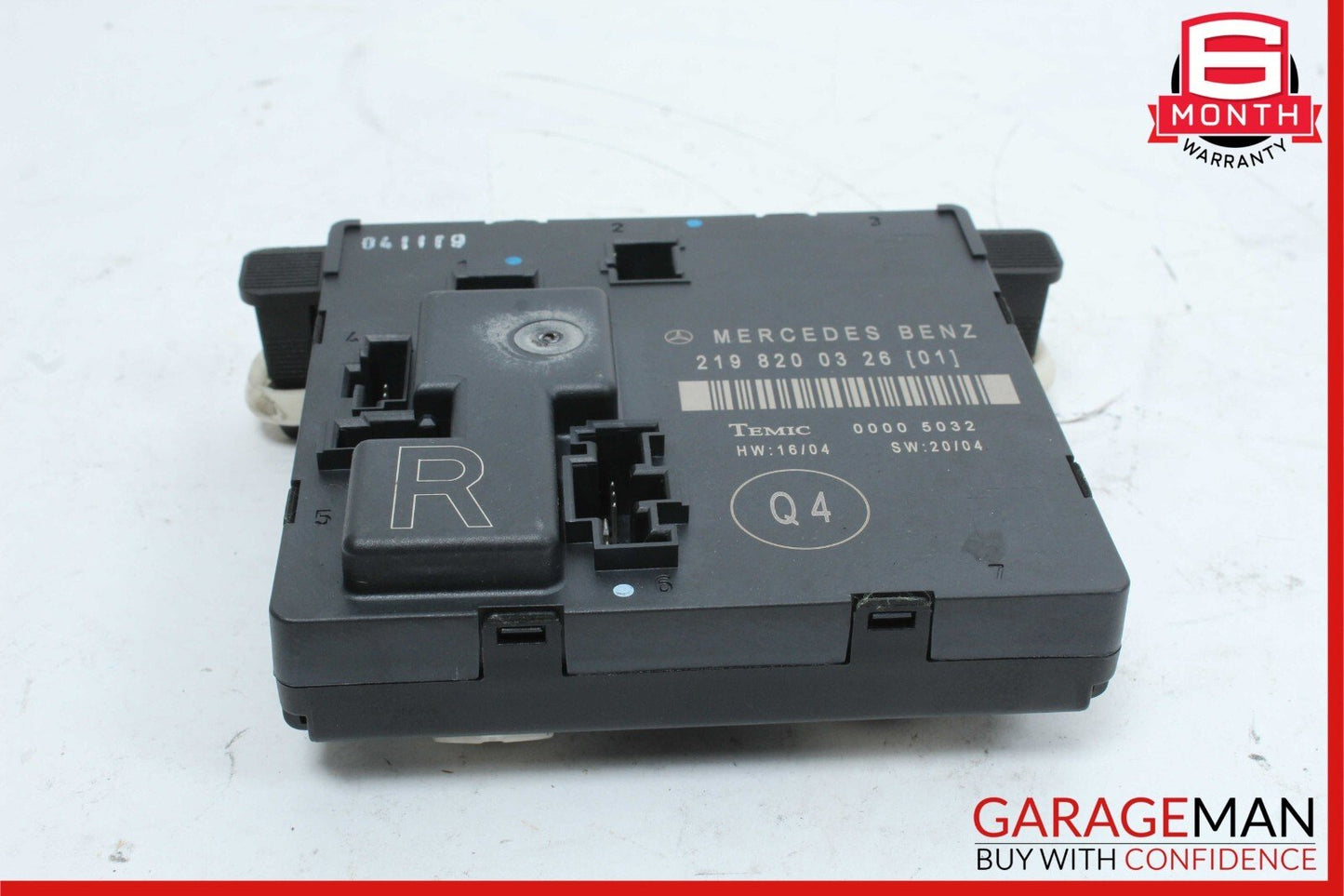 06-11 Mercedes W219 CLS500 CLS550 Rear Right Side Door Control Module Unit OEM