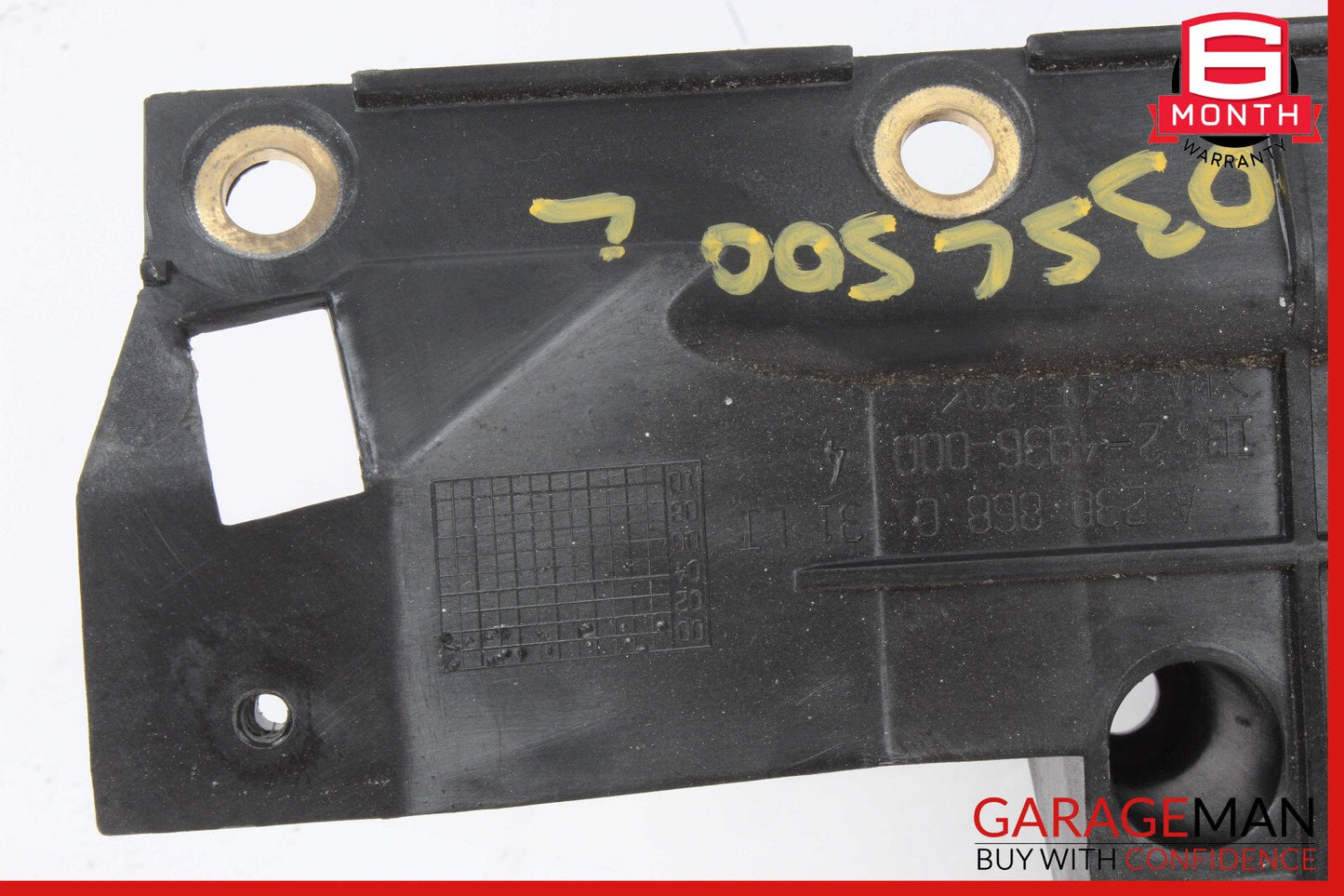 03-08 Mercedes R230 SL500 Rear Left Seat Belt Retractor Luggage w/Speaker OEM