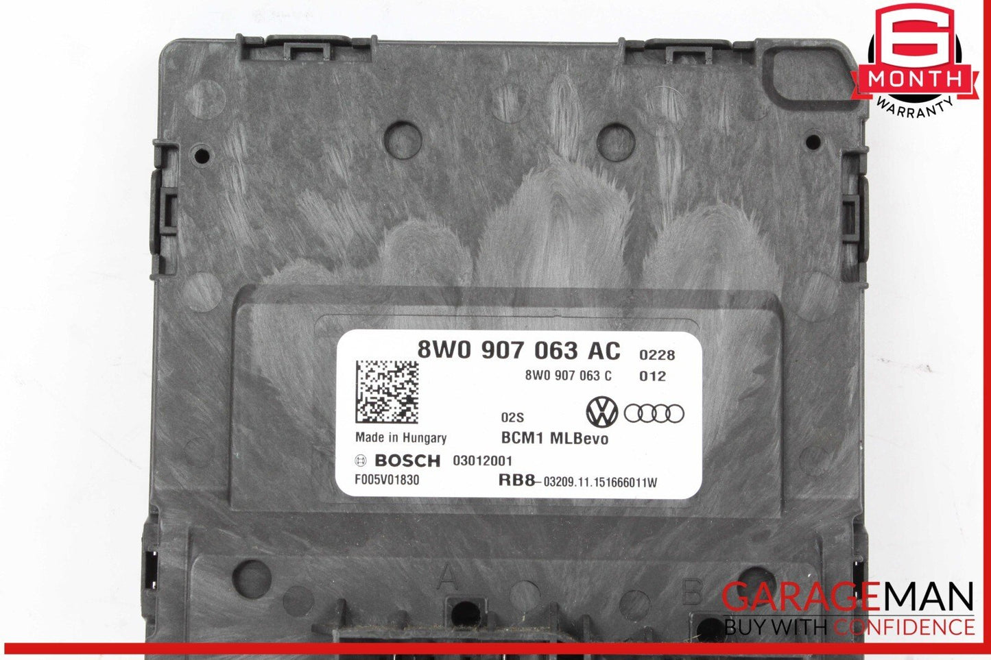 17-24 Audi A4 Quattro Onboard Supply Body Control Module Unit 8W0907063AC OEM