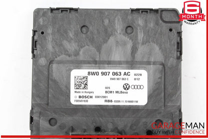 17-24 Audi A4 Quattro Onboard Supply Body Control Module Unit 8W0907063AC OEM