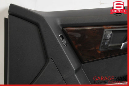 10-15 Mercedes X204 GLK250 Front Right Side Interior Door Panel Assembly Black