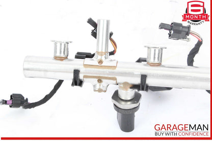 17-20 Audi A4 Fuel Injection Rail w/ Injectors 06K133317G OEM