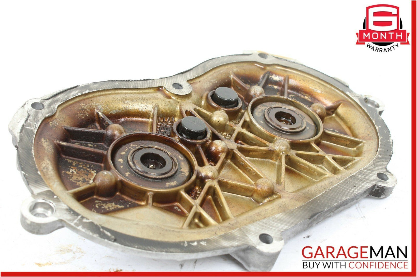 06-10 Mercedes GL450 R350 S550 E350 Front Right Engine Timing Chain Cover Plate