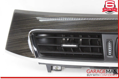 16-22 BMW X1 F48 X2 Front Center Dash Trim Cover w/ Air Vent & Hazard Light OEM