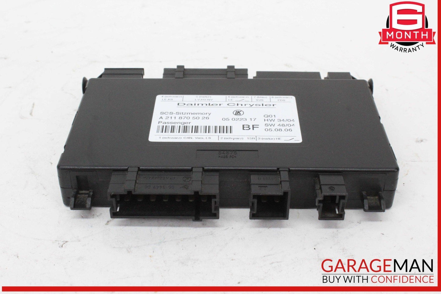 03-12 Mercedes W211 E320 CDI Front Right Side Seat Control Module Unit OEM