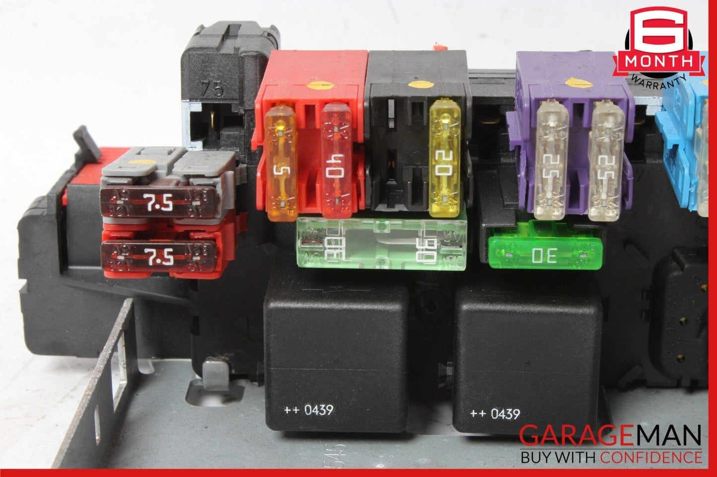 03-12 Mercedes R230 SL500 SL550 SL65 AMG Rear SAM Fuse Box Relay Module Assy