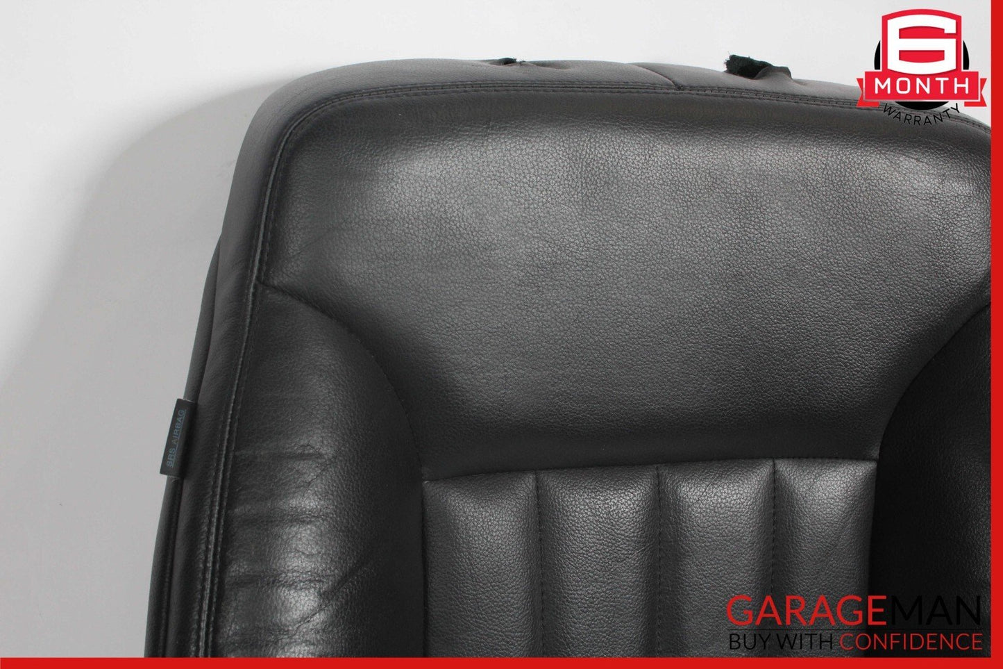 06-10 Mercedes W251 R500 Front Right Top Upper Seat Cushion Cover Anthracite