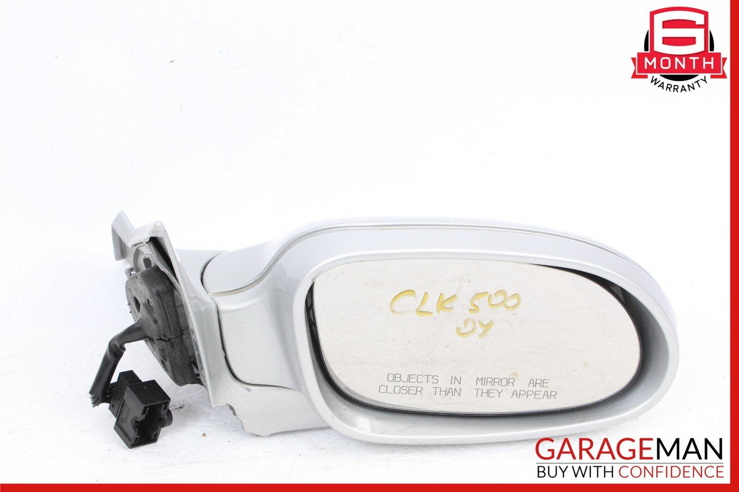 03-09 Mercedes W209 CLK500 Front Right Side Mirror Door Rear View w/o Blinker