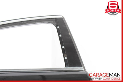 09-15 Jaguar XF Rear Right Door Shell Panel Black OEM