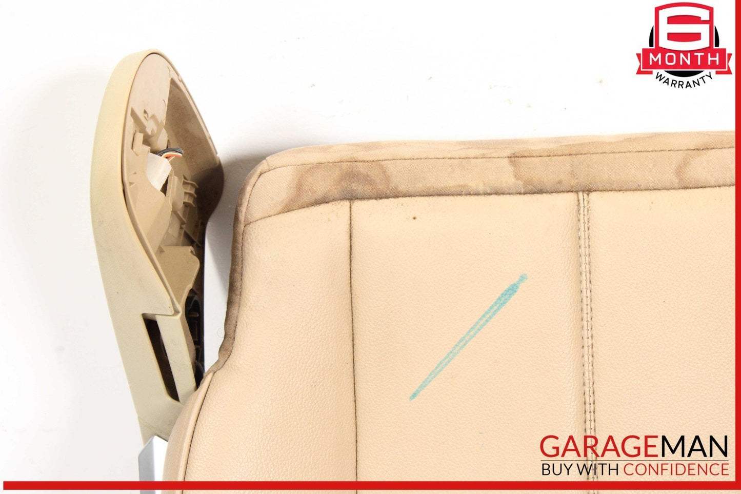 07-12 Mercedes X164 GL550 Front Right Side Bottom Lower Seat Cushion Cover Assy
