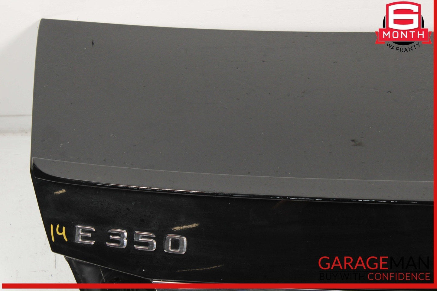 10-16 Mercedes W212 E350 E400 Sedan Rear Trunk Lid Deck Shell Panel OEM