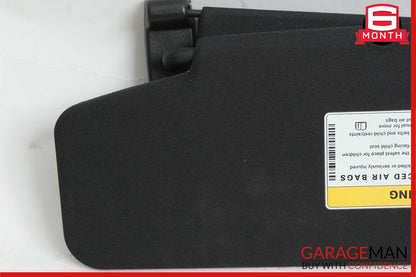 10-16 Mercedes W212 E400 Front Right Side Sun Visor Shade Sunvisor Cover Suede