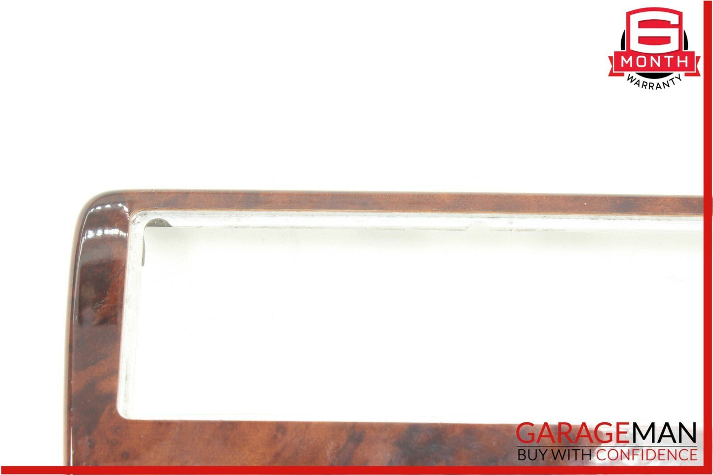 98-03 Mercedes W208 CLK320 Center Dash Hazard Door Lock Switch Trim Bezel Wood