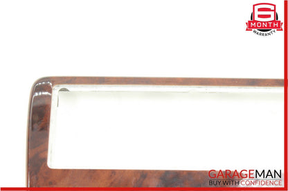 98-03 Mercedes W208 CLK320 Center Dash Hazard Door Lock Switch Trim Bezel Wood