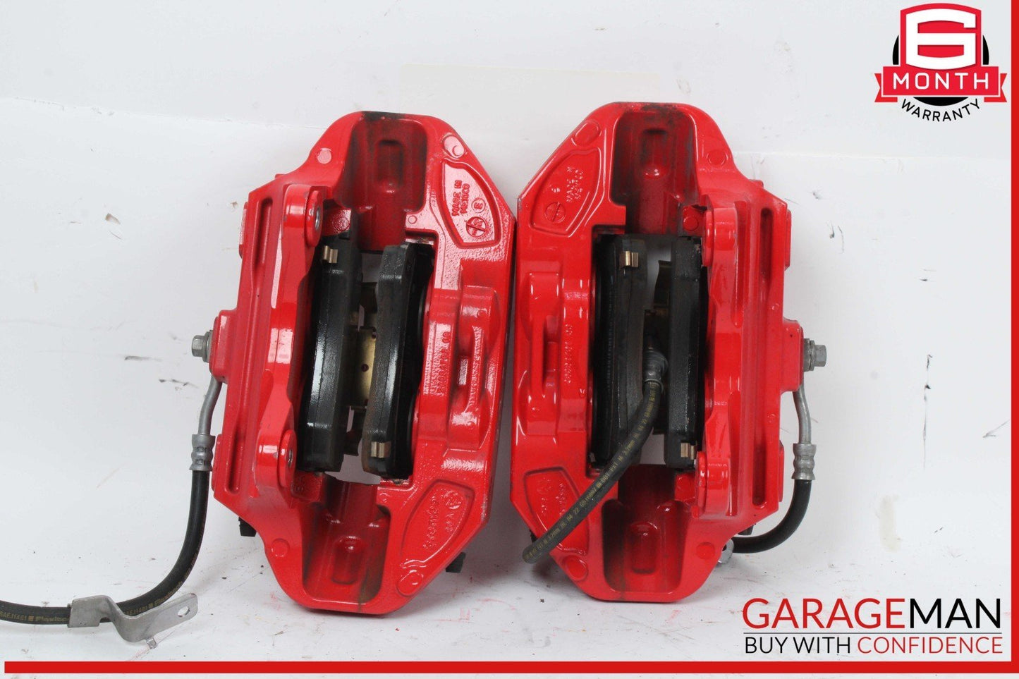 17-23 Tesla Model 3 Y Front Left & Right Side Brake Caliper Set of 2 Pc OEM