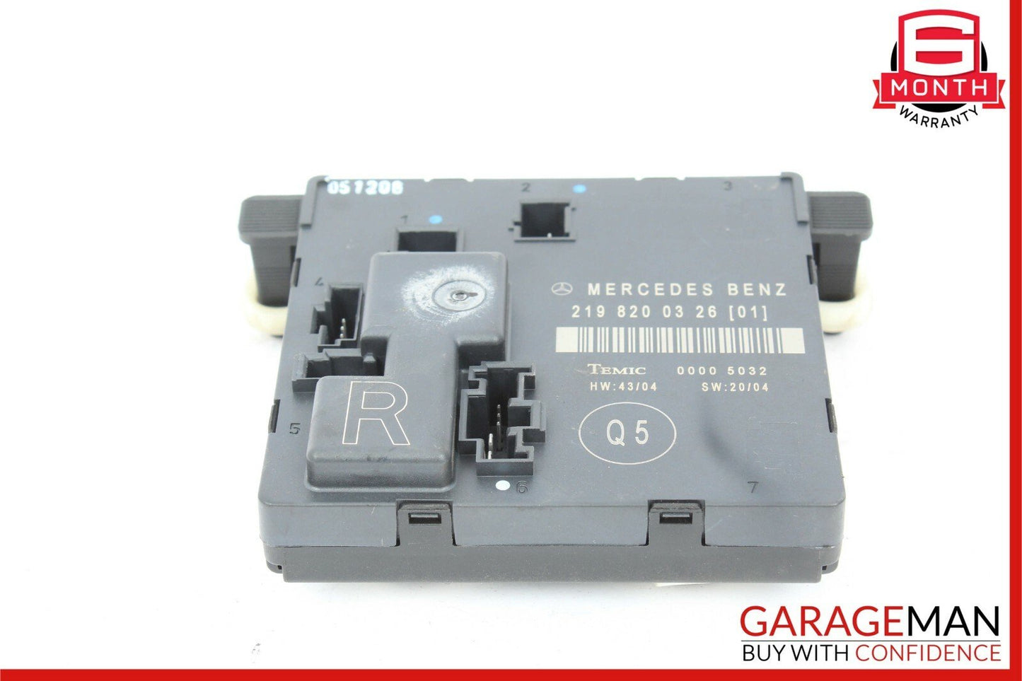 06-11 Mercedes W219 CLS500 CLS63 AMG Rear Right Passenger Door Control Module