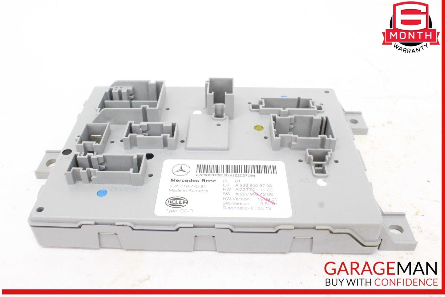 15-18 Mercedes W205 C300 C400 Rear Trunk SAM Control Module Unit 2229009708 OEM