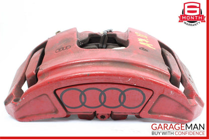 12-18 Audi A7 Front Right Passenger Side Brake Caliper Red
