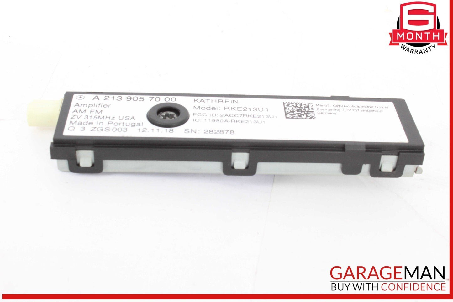 17-19 Mercedes W213 E300 Rear Right Side Antenna Amplifier Module Unit OEM