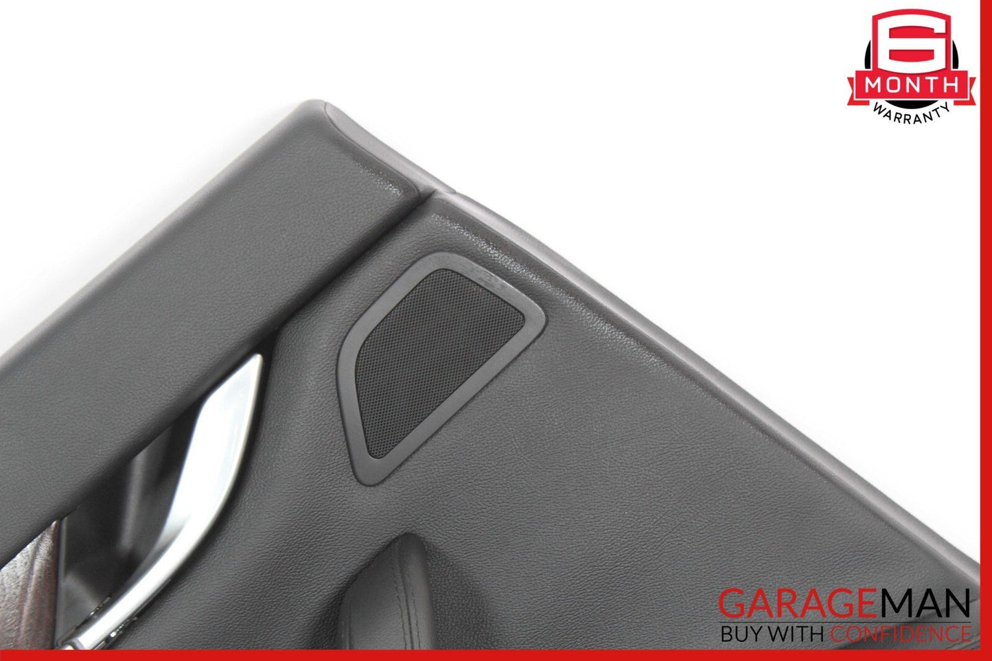 14-17 Maserati Ghibli Rear Left Driver Side Complete Interior Door Panel Black