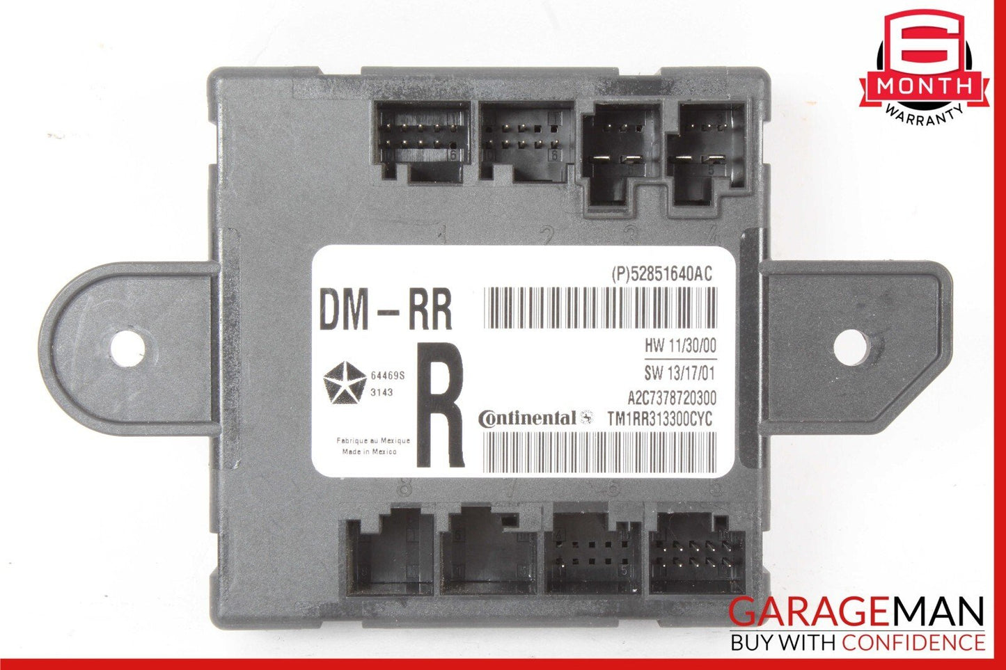14-17 Maserati Ghibli Rear Right Door Computer Control Module OEM