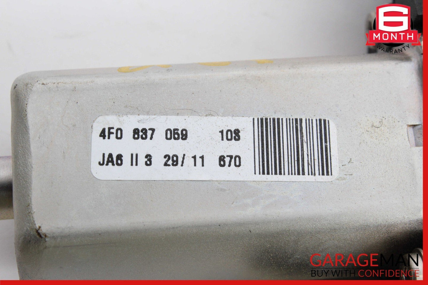 11-18 Audi A8 Quattro Rear Left Driver Side Door Window Motor Unit 4F0837059 OEM