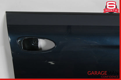 10-16 Porsche Panamera 970 Front Right Side Exterior Door Shell Panel Dark Blue
