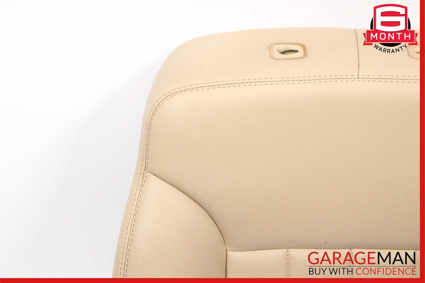 06-10 Mercedes W251 R350 R500 R550 Front Left Top Upper Seat Cushion Brown