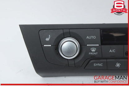 12-18 Audi S6 A6 Front AC Air Conditioning Temperature Climate Control Panel OEM