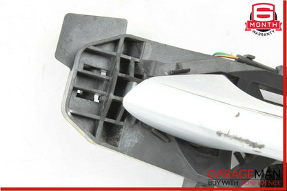 07-13 Mercedes W221 S550 Rear Left Exterior Door Handle Keyless Go Silver OEM