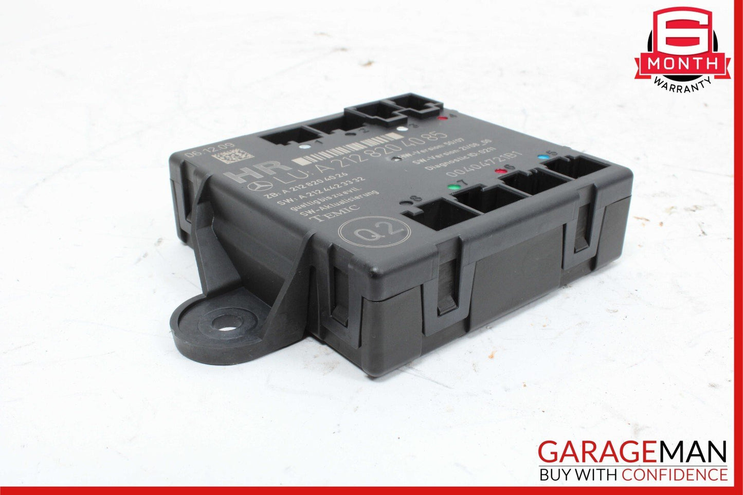 08-18 Mercedes E550 E350 C350 C300 Rear Right Side Door Controller Module Unit