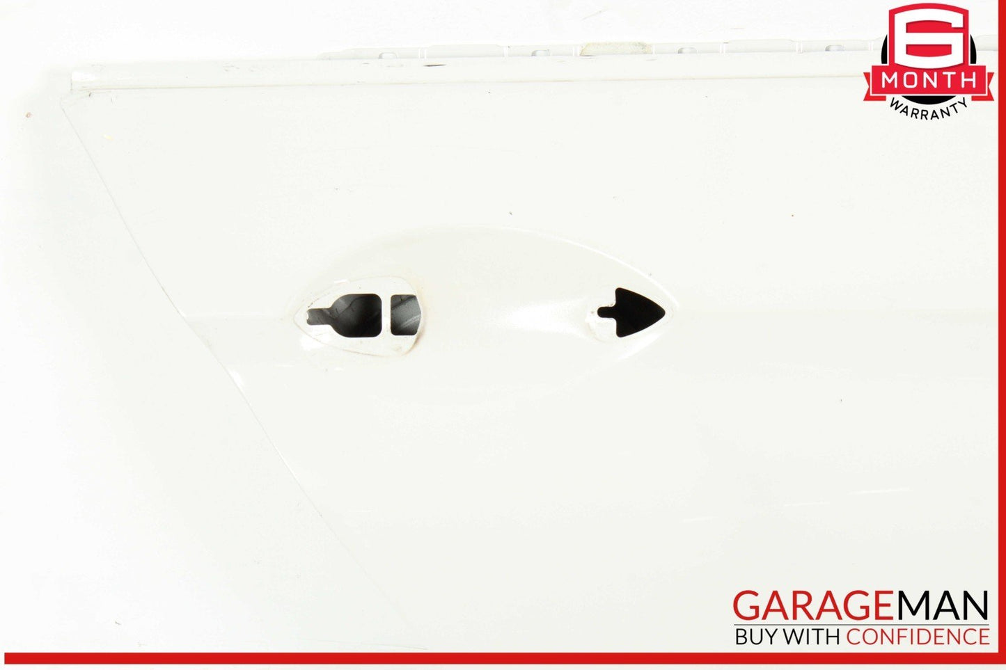 13-19 BMW 650i F06 Rear Right Passenger Side Door Exterior Shell White OEM