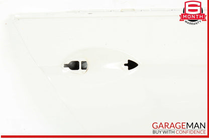 13-19 BMW 650i F06 Rear Right Passenger Side Door Exterior Shell White OEM