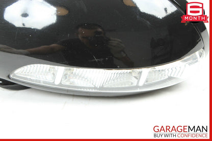 07-09 Mercedes W221 S450 S550 Front Left Driver Side Mirror Rear View Door Black