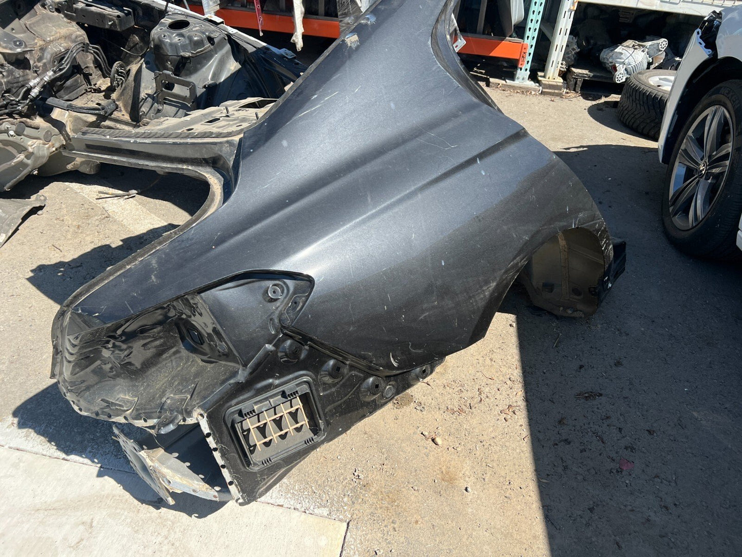 19-21 Genesis G70 Rear Right Passenger Side Exterior Body Quarter Panel Cut Assy