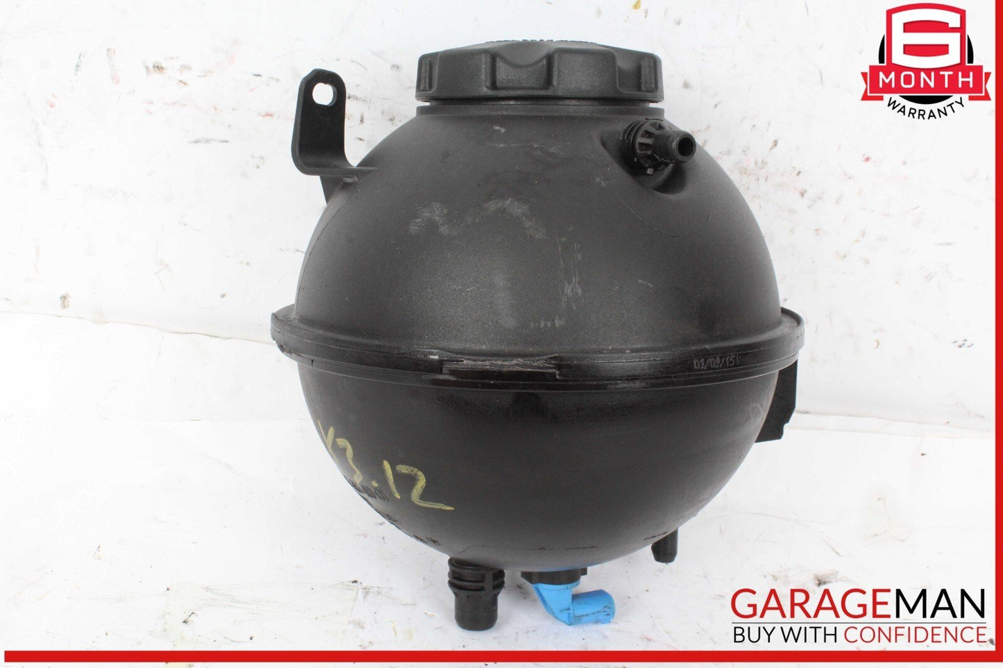 11-17 BMW X3 F25 Radiator Coolant Tank Overflow Reservoir Bottle 8616418 OEM