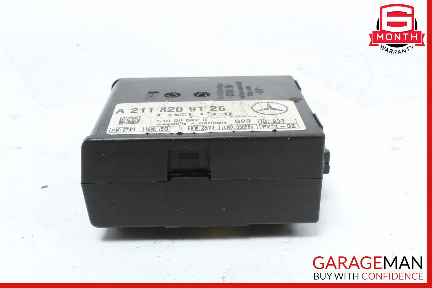 Mercedes W203 C240 SL500 CLK320 Anti Theft Alarm Module 2118209126 OEM