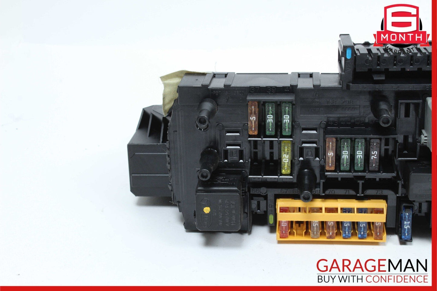 10-11 Mercedes W212 E350 E250 E63 AMG Rear Fuse Relay Box SAM Module Assembly