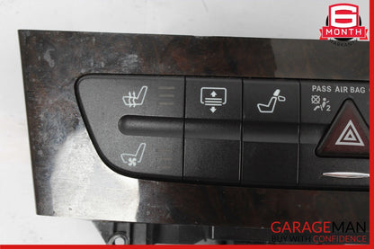03-09 Mercedes W219 CLS550 E55 AMG Hazard Light Door Lock Control Switch Assy