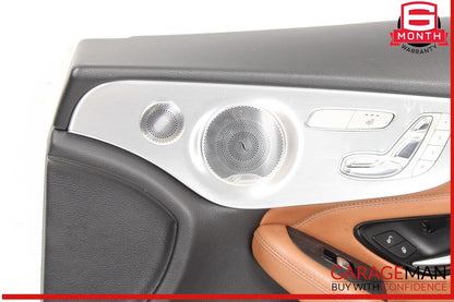 17-21 Mercedes W205 C300 C63 AMG Coupe Front Right Side Interior Door Panel OEM