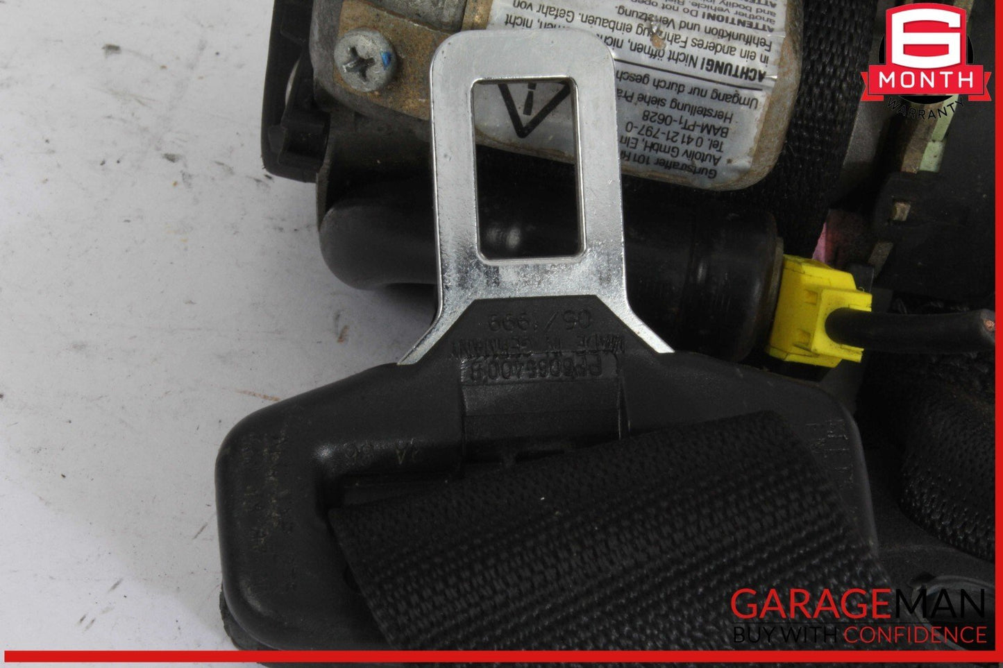 97-04 Mercedes R170 SLK230 SLK320 Right Passenger Side Seat Belt Seatbelt Black