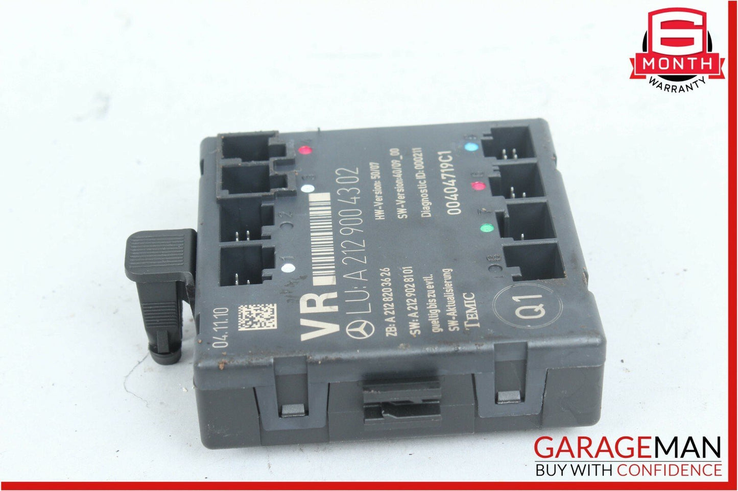 10-13 Mercedes W207 E350 E550 E63 AMG Front Right Side Door Control Module OEM