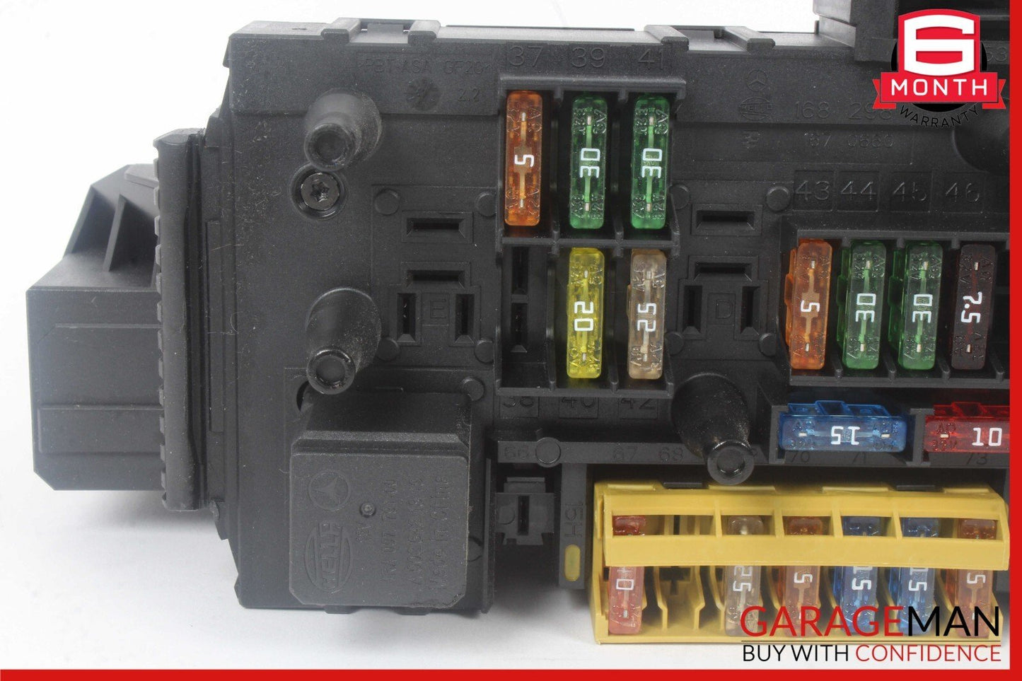 10-18 Mercedes W212 E350 E63 AMG Rear Fuse Relay Box SAM Signal Acquisition OEM