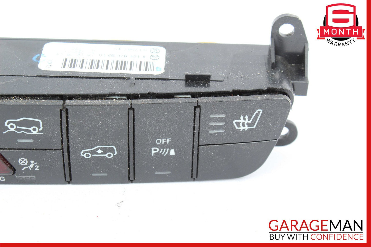 06-12 Mercedes X164 GL450 ML550 Hazard Control Switch Panel 1648709210 OEM