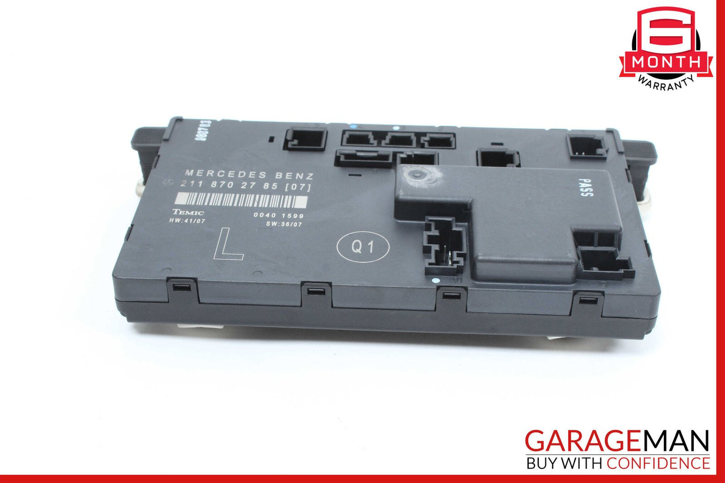 03-09 Mercedes W211 E320 E550 Front Left Driver Side Door Control Module OEM