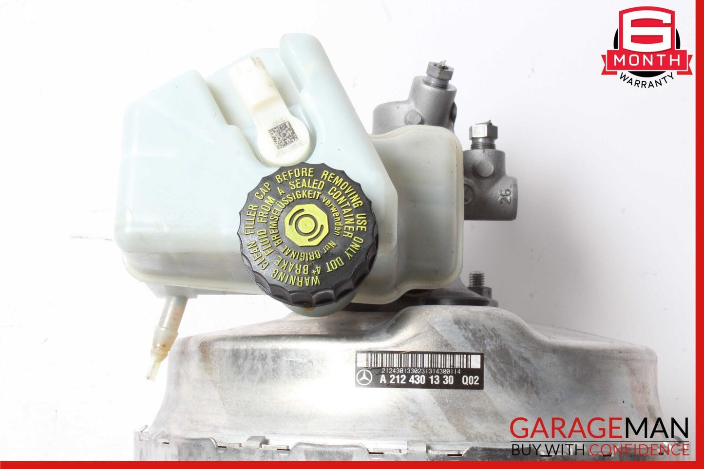 14-18 Mercedes W212 E350 E400 Power Brake Booster Master Cylinder Reservoir OEM