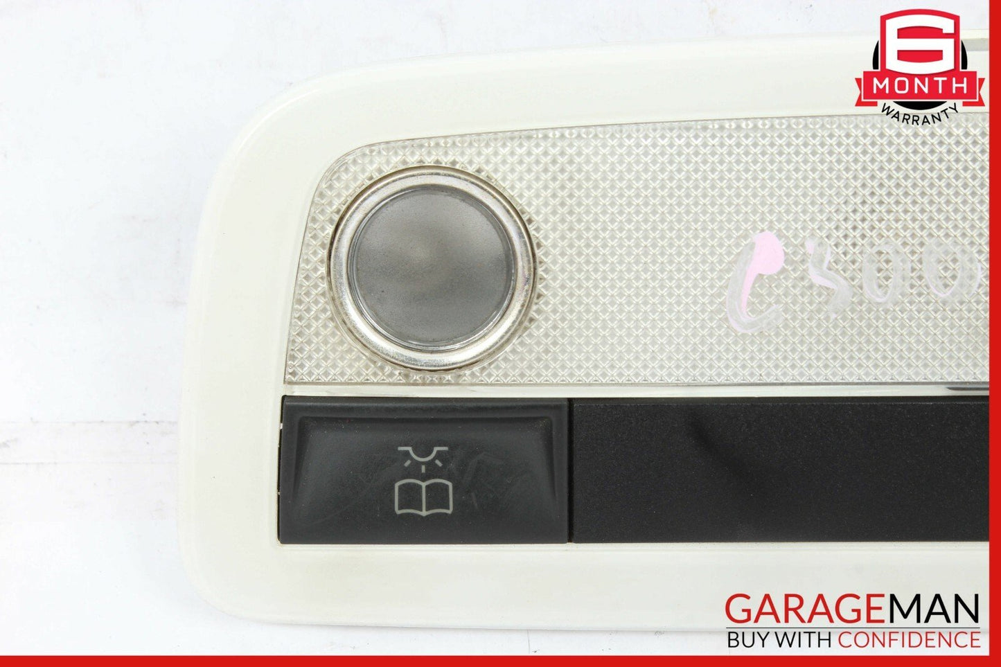 08-21 Mercedes C300 GLA250 A220 Rear Overhead Dome Light Black 2048204901