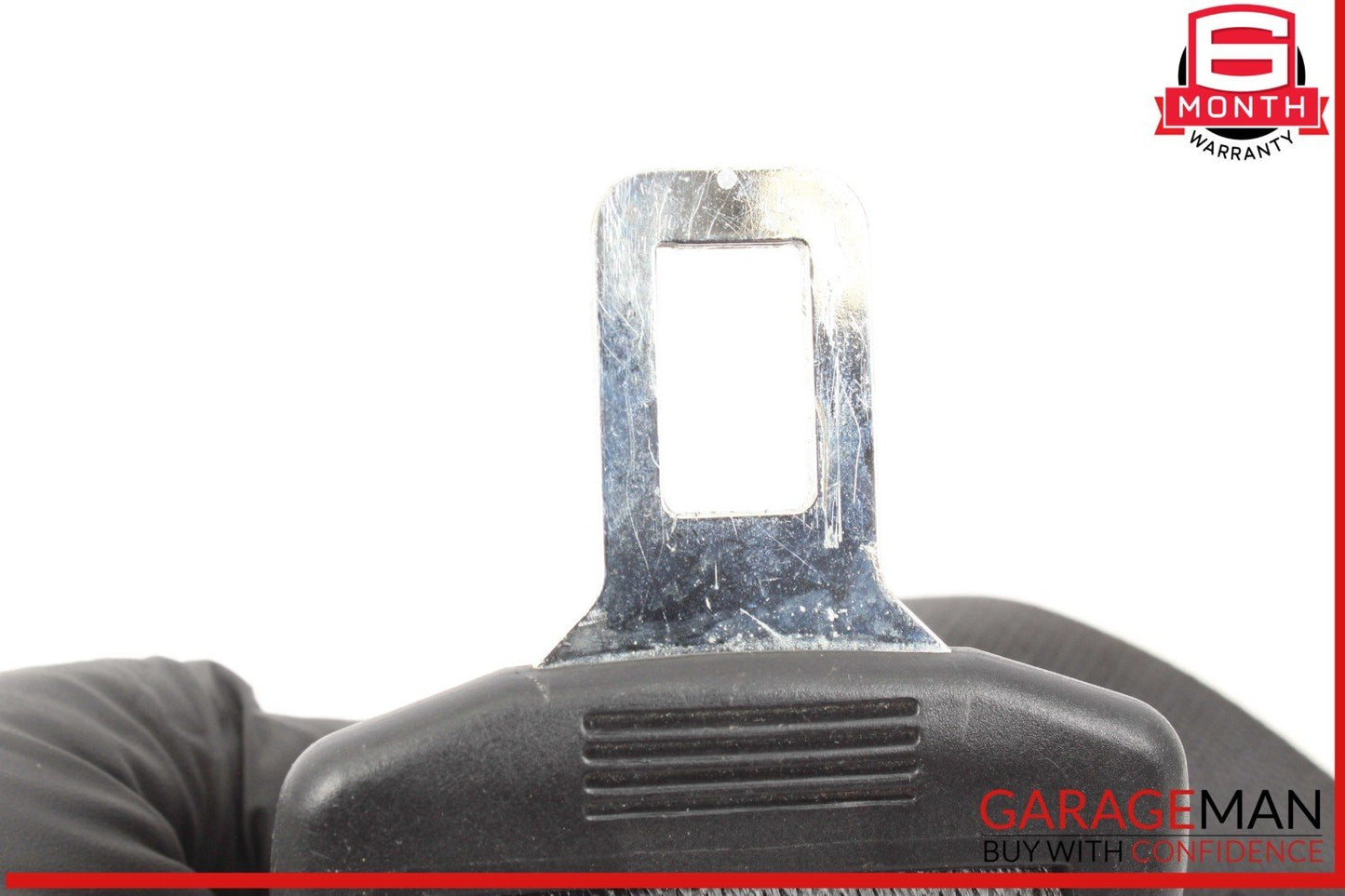 03-06 Porsche Cayenne 955 Rear Left Driver Side Seat Belt Seatbelt Black OEM